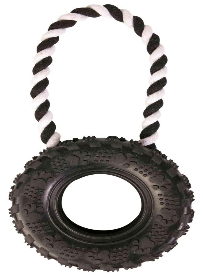 Trixie 33702 Tyre On Rope Natural Rubber 15 Cm X 32 Cm